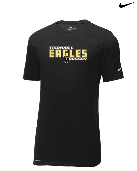 Trumbull HS Boys Soccer Bold - Mens Nike Cotton Poly Tee