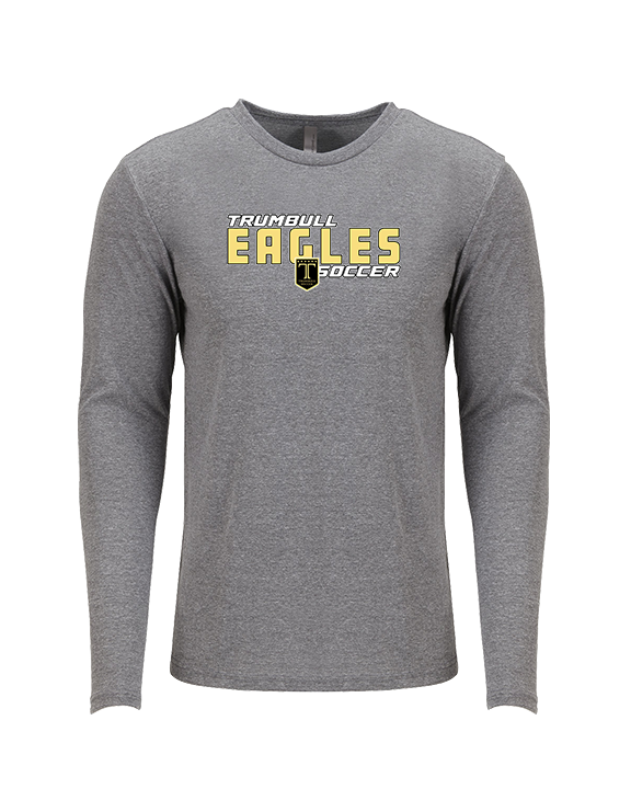 Trumbull HS Boys Soccer Bold - Tri-Blend Long Sleeve