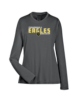 Trumbull HS Boys Soccer Bold - Womens Performance Longsleeve