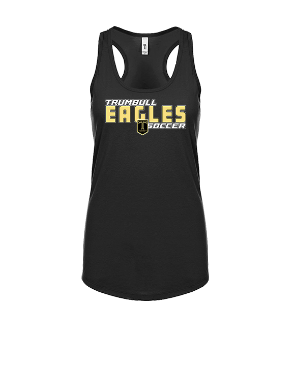 Trumbull HS Boys Soccer Bold - Womens Tank Top