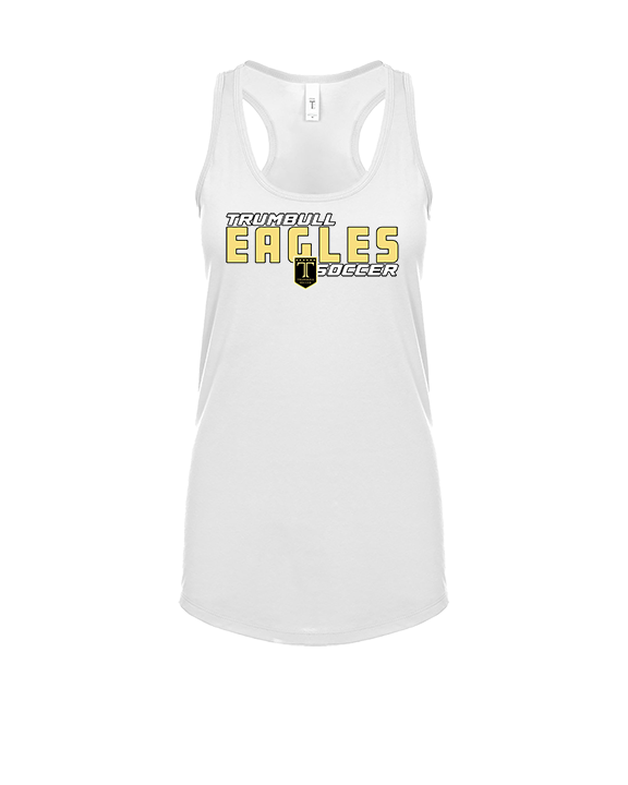 Trumbull HS Boys Soccer Bold - Womens Tank Top