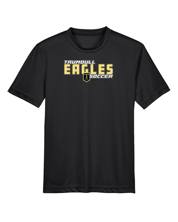 Trumbull HS Boys Soccer Bold - Youth Performance Shirt