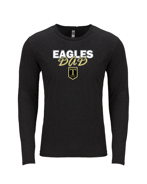 Trumbull HS Boys Soccer Dad - Tri-Blend Long Sleeve
