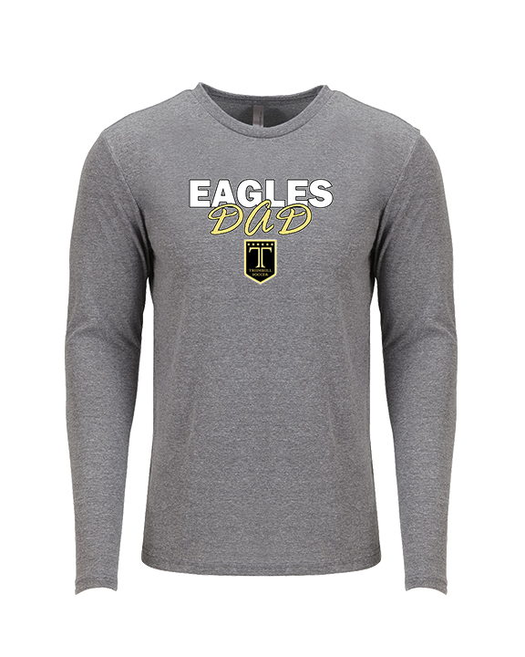 Trumbull HS Boys Soccer Dad - Tri-Blend Long Sleeve