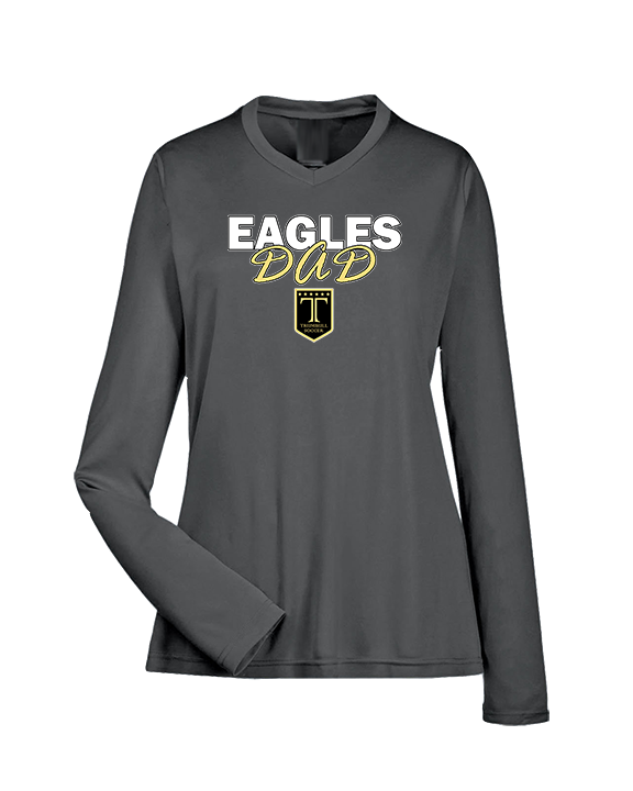 Trumbull HS Boys Soccer Dad - Womens Performance Longsleeve