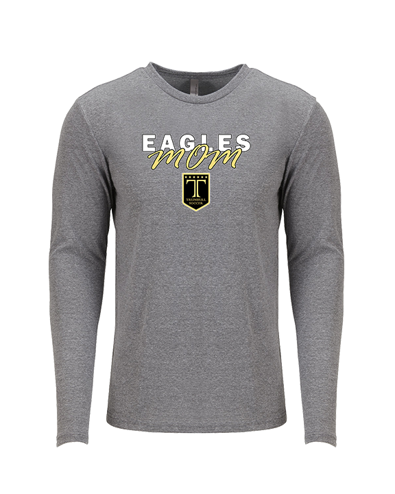 Trumbull HS Boys Soccer Mom - Tri-Blend Long Sleeve
