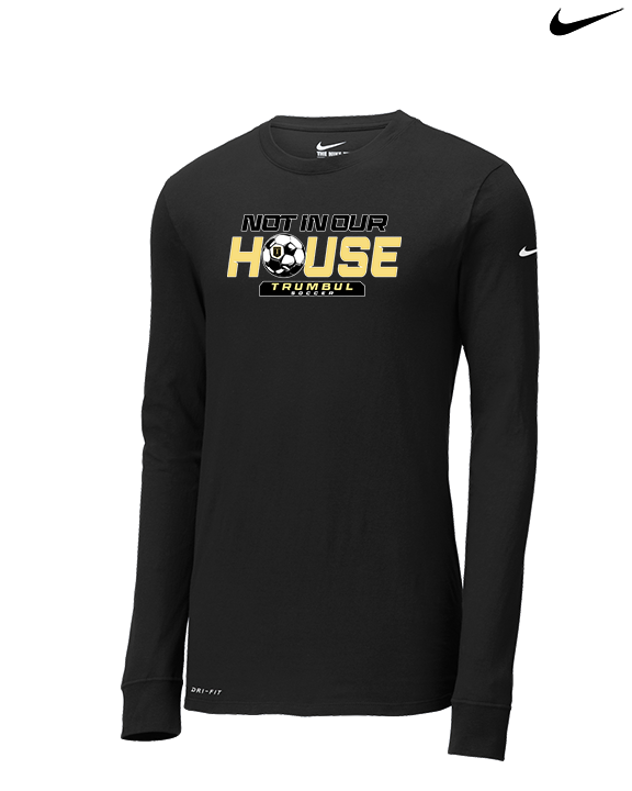 Trumbull HS Boys Soccer NIOH - Mens Nike Longsleeve