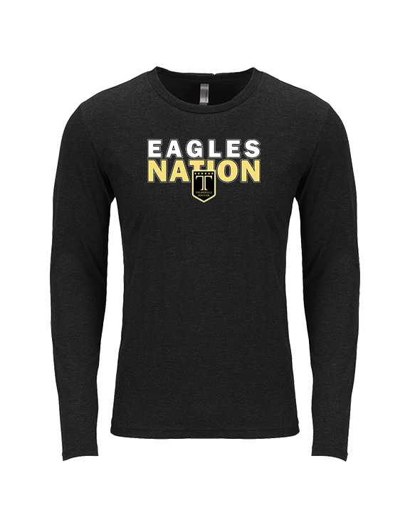 Trumbull HS Boys Soccer Nation - Tri-Blend Long Sleeve