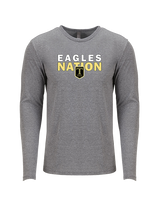 Trumbull HS Boys Soccer Nation - Tri-Blend Long Sleeve