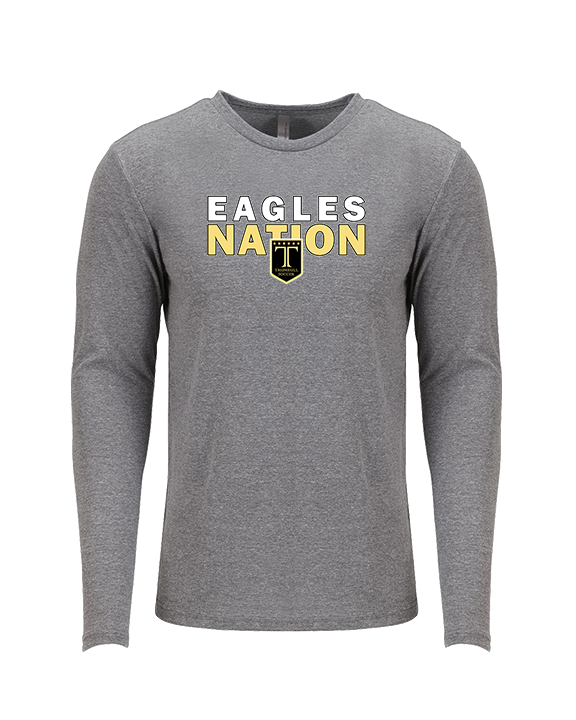 Trumbull HS Boys Soccer Nation - Tri-Blend Long Sleeve