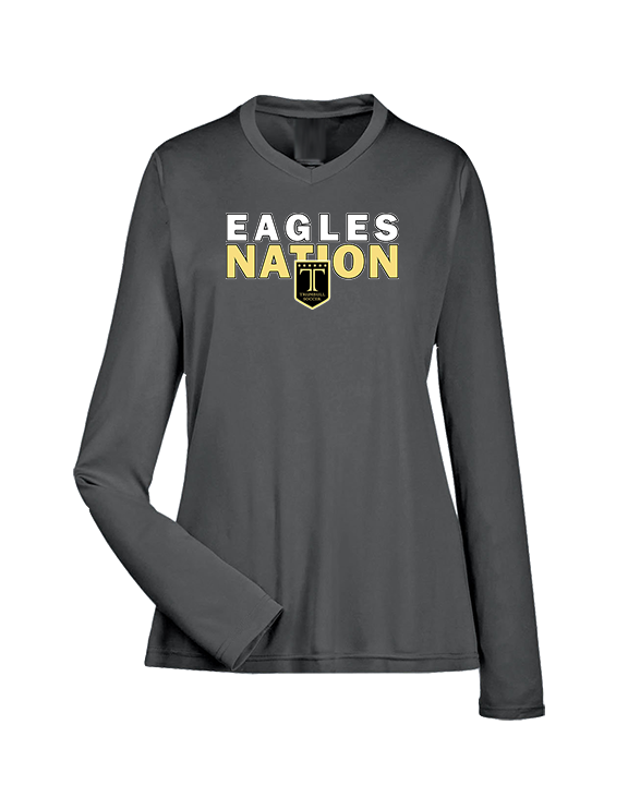 Trumbull HS Boys Soccer Nation - Womens Performance Longsleeve