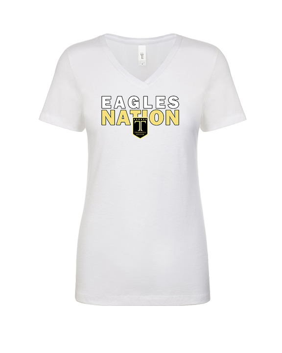 Trumbull HS Boys Soccer Nation - Womens Vneck