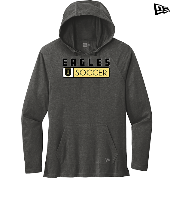 Trumbull HS Boys Soccer Pennant - New Era Tri-Blend Hoodie