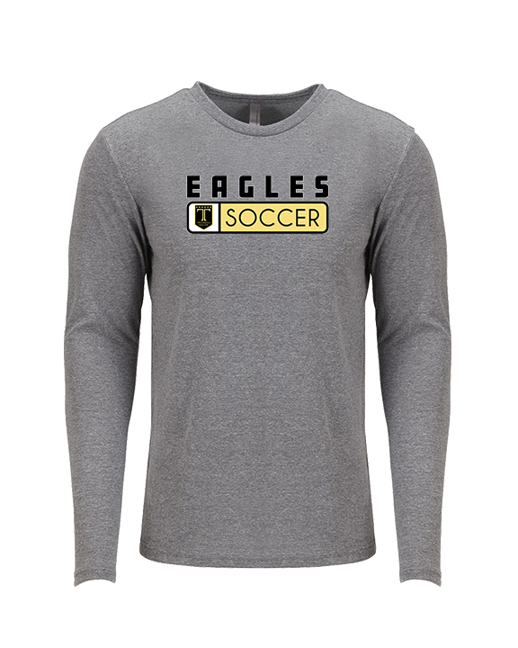 Trumbull HS Boys Soccer Pennant - Tri-Blend Long Sleeve