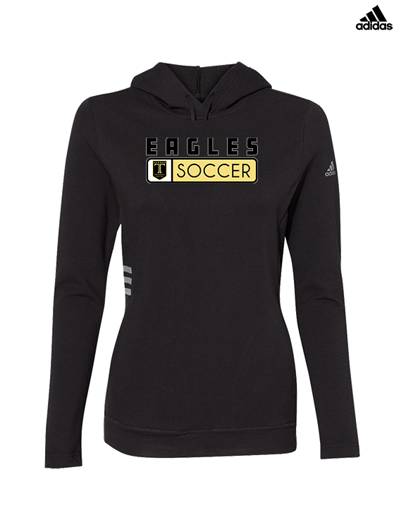 Trumbull HS Boys Soccer Pennant - Womens Adidas Hoodie
