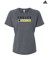 Trumbull HS Boys Soccer Pennant - Womens Adidas Performance Shirt