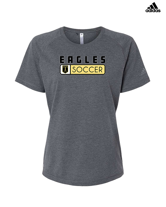 Trumbull HS Boys Soccer Pennant - Womens Adidas Performance Shirt