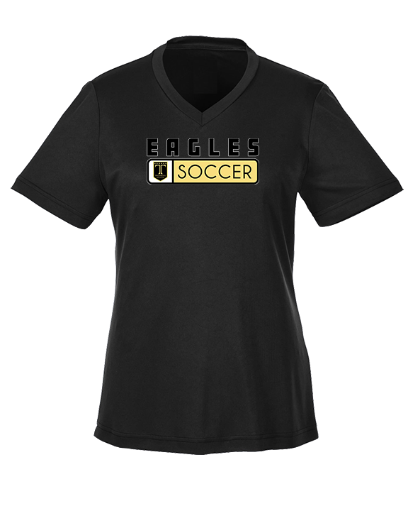 Trumbull HS Boys Soccer Pennant - Womens Performance Shirt