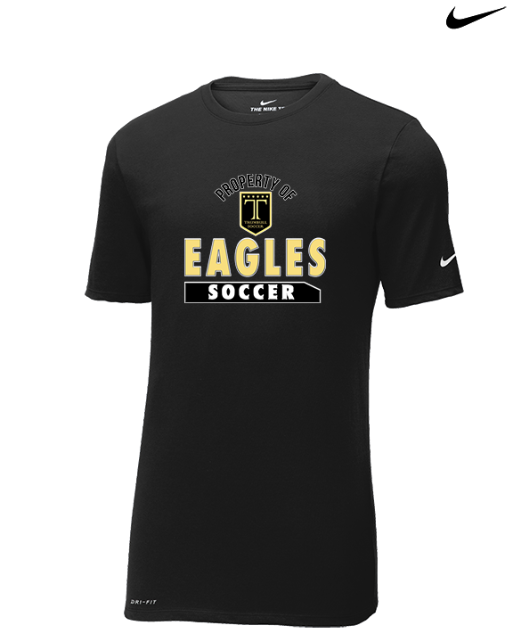 Trumbull HS Boys Soccer Property - Mens Nike Cotton Poly Tee