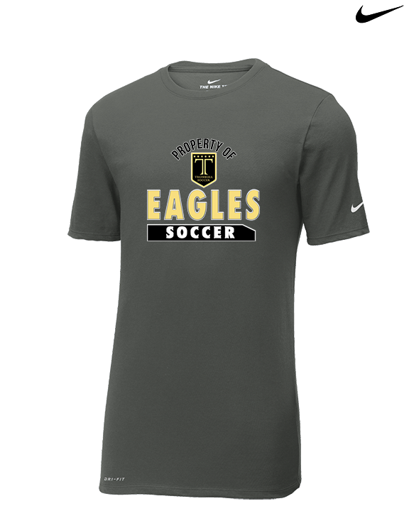 Trumbull HS Boys Soccer Property - Mens Nike Cotton Poly Tee