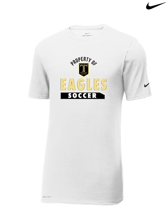 Trumbull HS Boys Soccer Property - Mens Nike Cotton Poly Tee