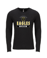 Trumbull HS Boys Soccer Property - Tri-Blend Long Sleeve