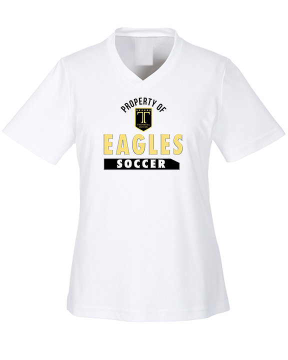 Trumbull HS Boys Soccer Property - Womens Performance Shirt
