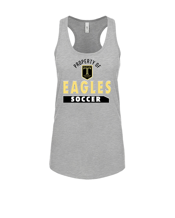 Trumbull HS Boys Soccer Property - Womens Tank Top