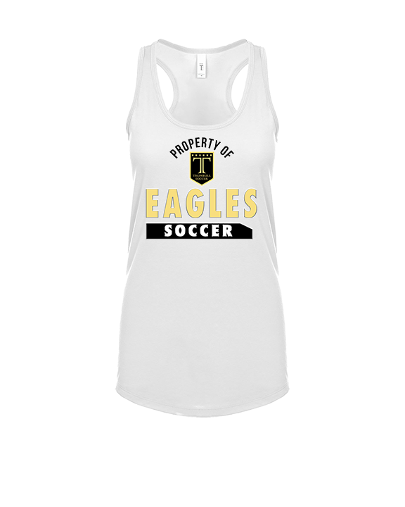 Trumbull HS Boys Soccer Property - Womens Tank Top