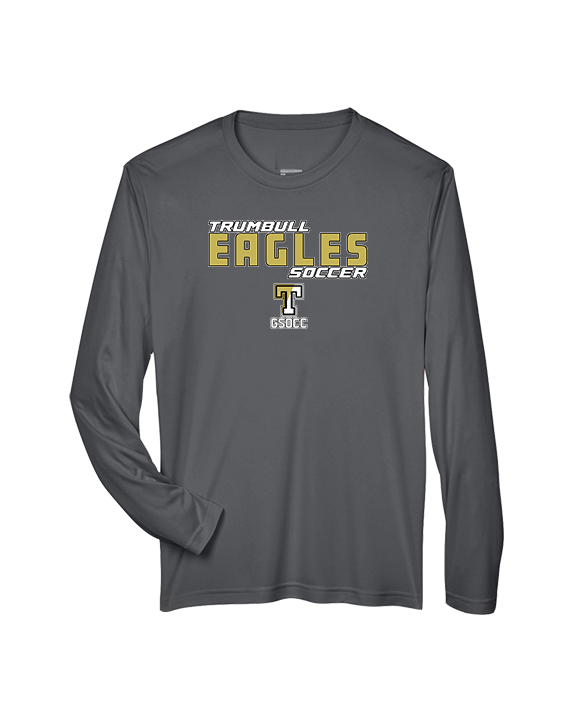 Trumbull HS Soccer Bold - Performance Longsleeve