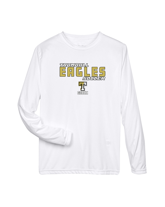 Trumbull HS Soccer Bold - Performance Longsleeve