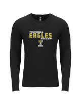 Trumbull HS Soccer Bold - Tri-Blend Long Sleeve