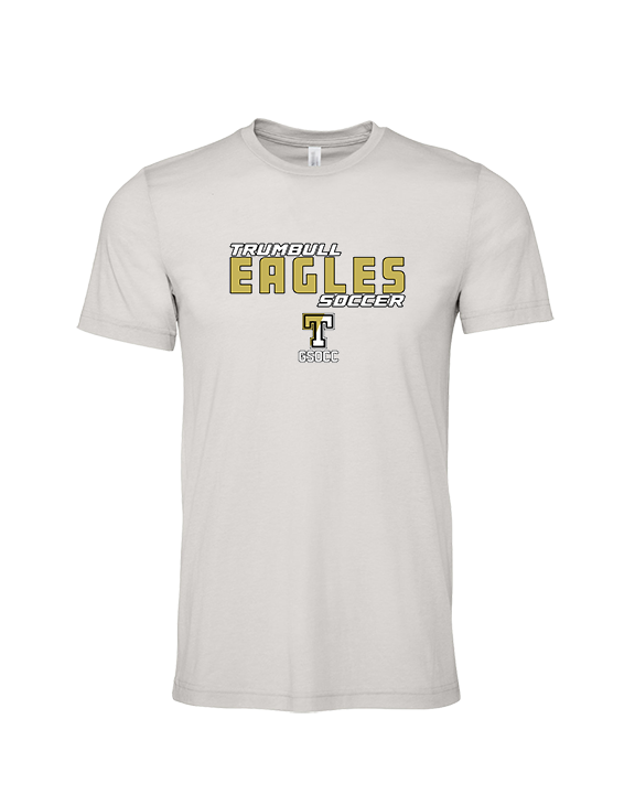 Trumbull HS Soccer Bold - Tri-Blend Shirt