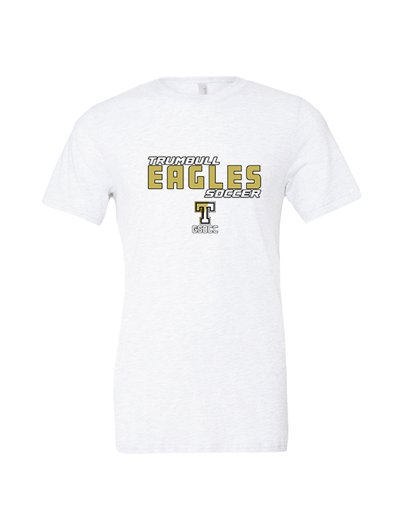 Trumbull HS Soccer Bold - Tri-Blend Shirt