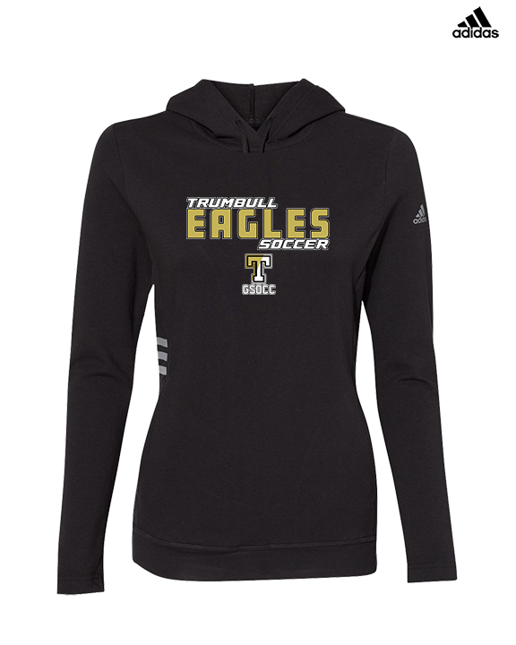 Trumbull HS Soccer Bold - Womens Adidas Hoodie