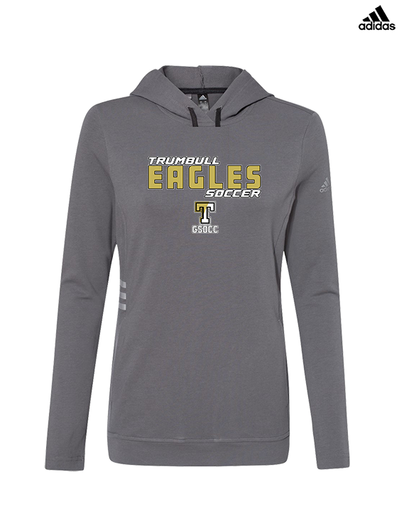 Trumbull HS Soccer Bold - Womens Adidas Hoodie