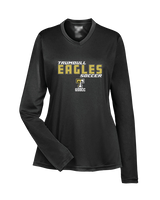 Trumbull HS Soccer Bold - Womens Performance Longsleeve