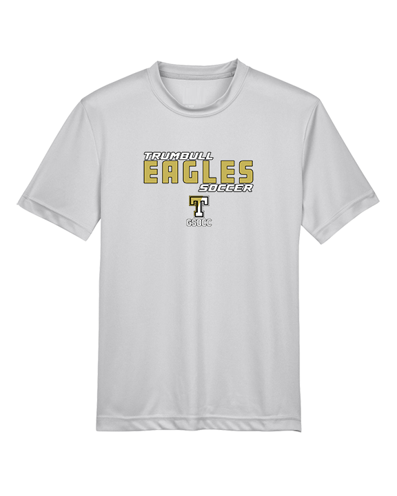 Trumbull HS Soccer Bold - Youth Performance Shirt
