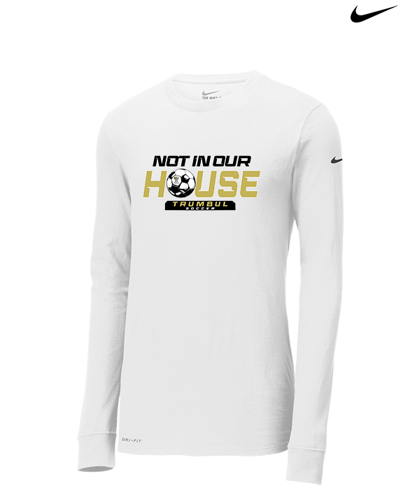 Trumbull HS Soccer NIOH - Mens Nike Longsleeve