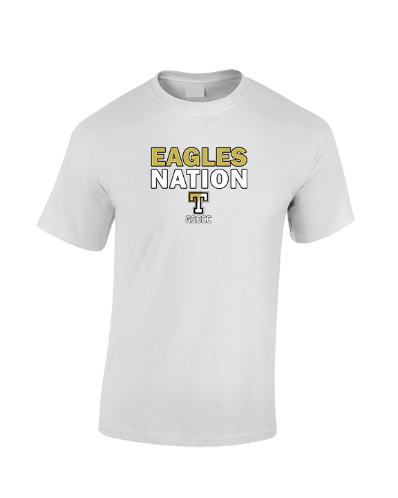 Trumbull HS Soccer Nation - Cotton T-Shirt