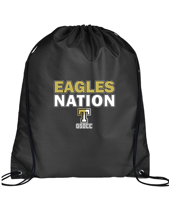 Trumbull HS Soccer Nation - Drawstring Bag