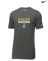 Trumbull HS Soccer Nation - Mens Nike Cotton Poly Tee