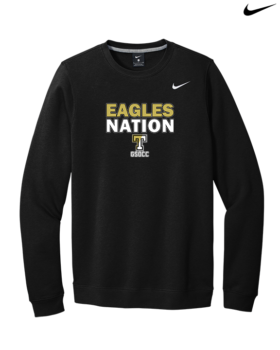 Trumbull HS Soccer Nation - Mens Nike Crewneck