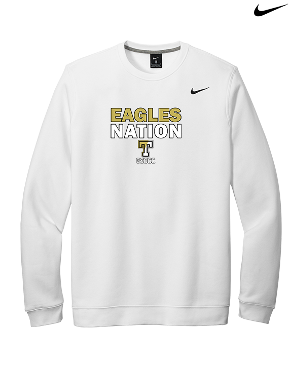 Trumbull HS Soccer Nation - Mens Nike Crewneck