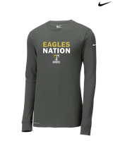 Trumbull HS Soccer Nation - Mens Nike Longsleeve