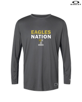 Trumbull HS Soccer Nation - Mens Oakley Longsleeve