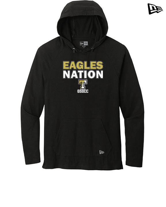 Trumbull HS Soccer Nation - New Era Tri-Blend Hoodie
