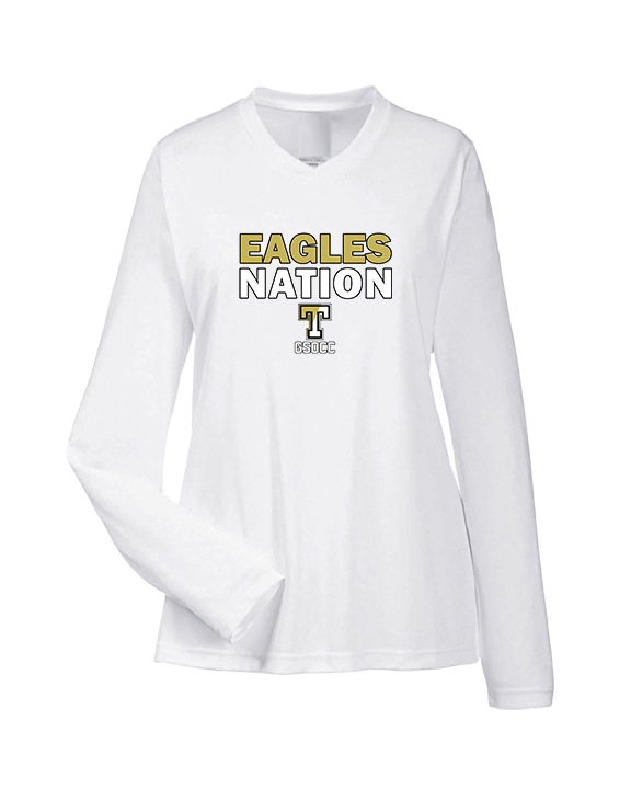 Trumbull HS Soccer Nation - Womens Performance Longsleeve
