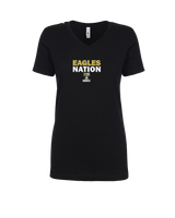 Trumbull HS Soccer Nation - Womens Vneck