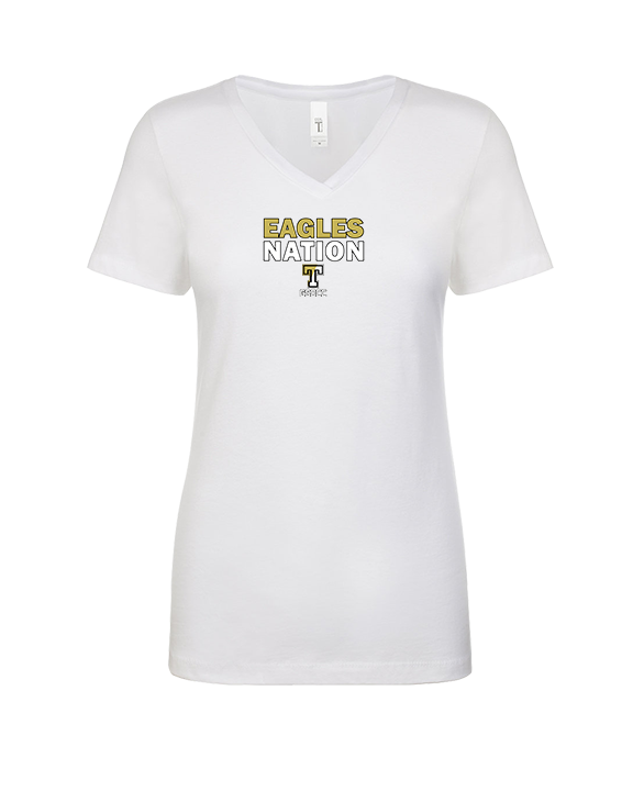 Trumbull HS Soccer Nation - Womens Vneck